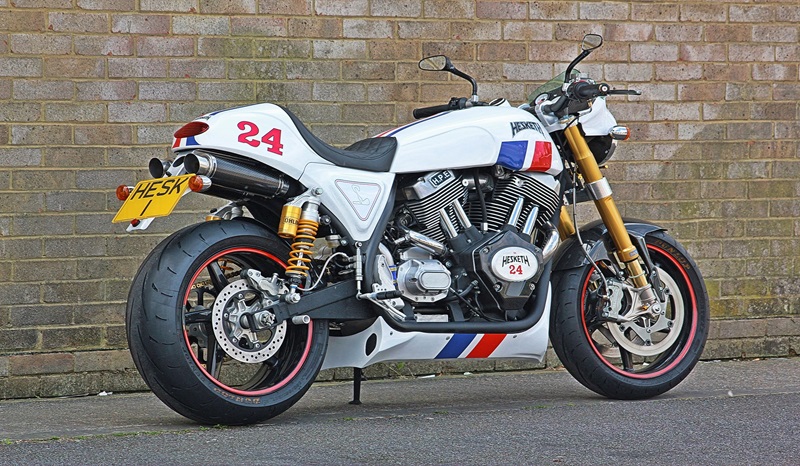 Новый мотоцикл Hesketh 24 (звук, фото)
