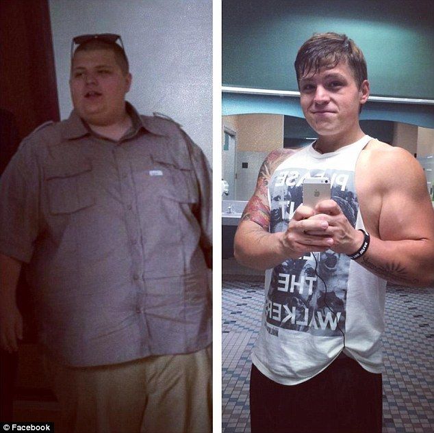 21-летний парень, похудевший на 72,5 кг, показал свое тело с обвисшей кожей в движении