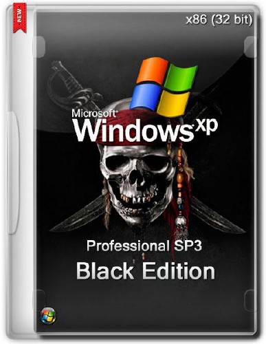 Windows XP Professional SP3 Black Edition 15.11.2014 (х86/ENG/RUS)