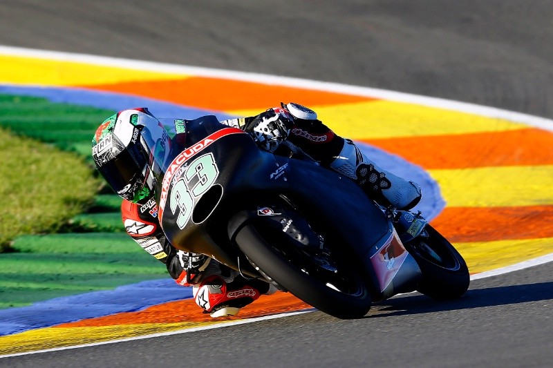 Энея Бастианини познакомился с мотоциклом Honda Moto3
