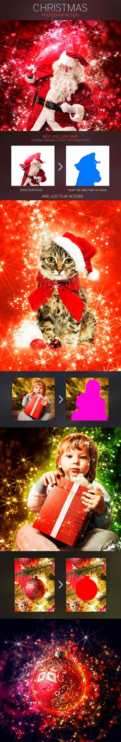 Graphicriver - Christmas Photoshop Action 9409331