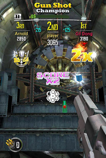 Screenshots of the game Gun shot champion on Android phone, tablet.