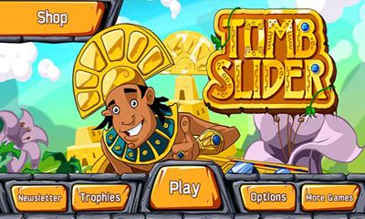 Capturas de tela do jogo Tomb Slider no telefone Android, tablet.