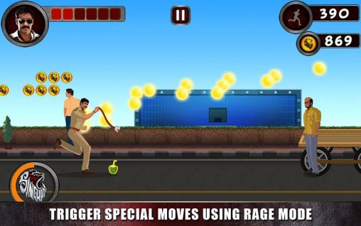 Captures d'écran de Singham jeu retourne: Le jeu sur votre téléphone Android, une tablette.