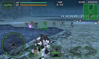 Screenshots of the game Destroy Gunners SP II: ICEBURN on Android phone, tablet.
