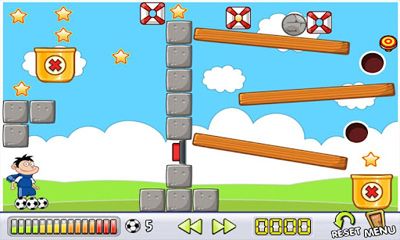 Screenshots of the game Soccer Boy on Android phone, tablet.