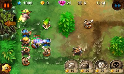 Captures d'écran du jeu Goblin Défenseurs de l'Acier'n'Wood   , .