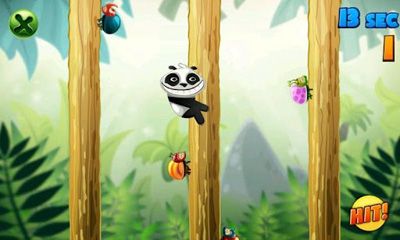 Screenshots of the game Panda vs Bugs on Android phone, tablet.