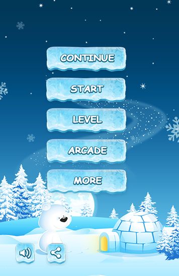 Capturas de tela do jogo Ice tiro no telefone Android, tablet.