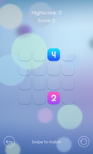 Screenshots of the game Super 2048 on Android phone, tablet.