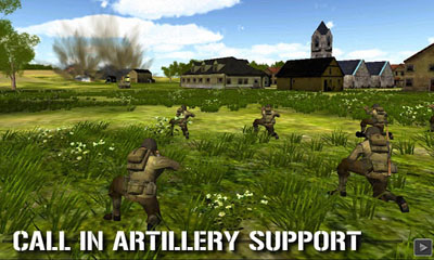 Screenshots of the game Combat Mission Touch on your Android phone, tablet.