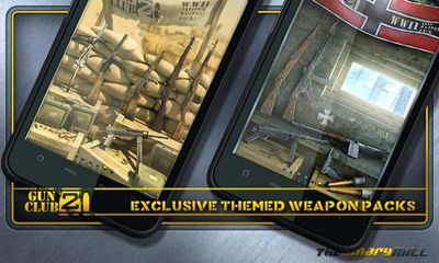 Screenshots of the game Gun Club 2 for Android phone, tablet.