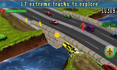 Screenshots of the game Reckless Getaway Android phone, tablet.