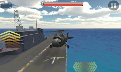 Screenshots of the game Gunship-II on Android phone, tablet.