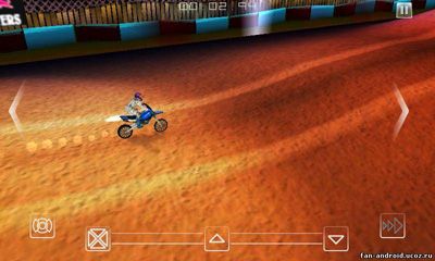 Screenshots of the game Red Bull X-Fighters Motocross on Android phone, tablet.