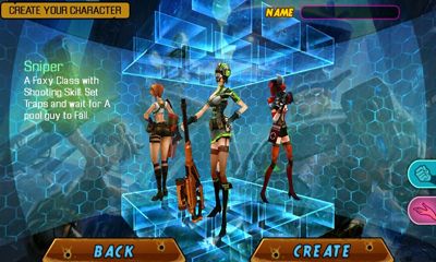 Captures d'écran du jeu Chasseur de primes: Black Dawn sur Android, une tablette.