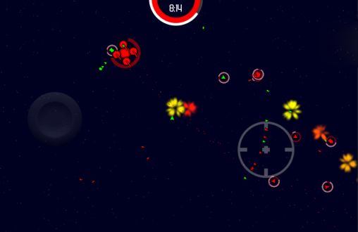 Screenshots of the game Space hedgehopper on Android phone, tablet.