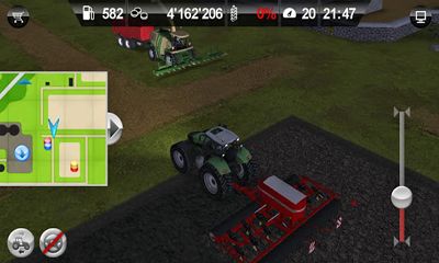 Screenshots of the game Farming Simulator for Android phone, tablet.