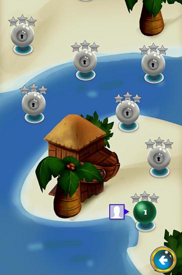 Screenshots of Jewels game adventure on Android phone, tablet.