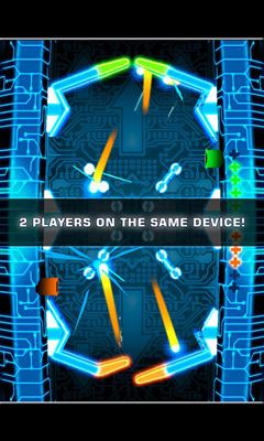 Screenshots of the game PinWar on Android phone, tablet.