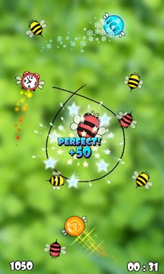 Capturas de tela do jogo Bugs Círculo em seu telefone Android, tablet.
