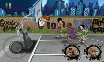 Screenshots of the game Streetball on Android phone, tablet.
