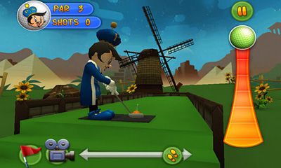 Captures d'écran du jeu Putter Roi de l'Aventure de Golf sur votre téléphone Android, une tablette.
