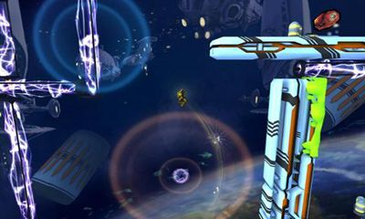 Screenshots of the game Inertia Escape Velocity on Android phone, tablet.