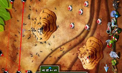 Screenshots of the game Pocket Ants on Android phone, tablet.