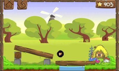 Captures d'écran du jeu Frodon Pazzle Aventure sur Android, une tablette.