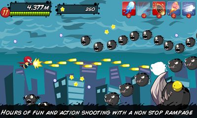 Captures d'écran du jeu Sauver La Terre Monstre Alien Shooter sur Android, une tablette.