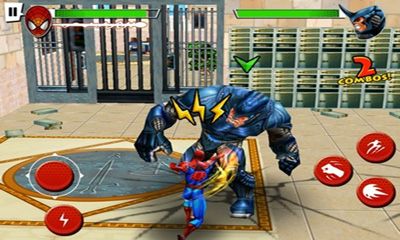 Screenshots of the game Spider-Man Total Mayhem HD Android phone, tablet.