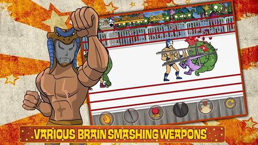 Screenshots of the game Lucha zombie for Android phone, tablet.