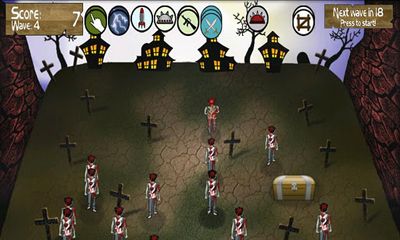 Captures d'écran du jeu Zombie Smasher! sur Android, une tablette.