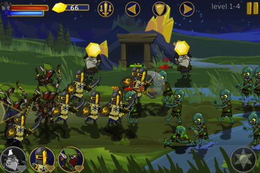 Captures d'écran du jeu Legendary wars sur Android, une tablette.