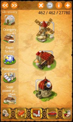 Captures d'écran du jeu Alchemy Classic sur Android, une tablette.