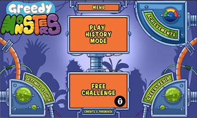 Captures d'écran du jeu Gourmand Monstres sur Android, une tablette.