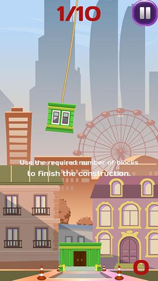 Screenshots of the game Tower blocks building pro on your Android phone, tablet.