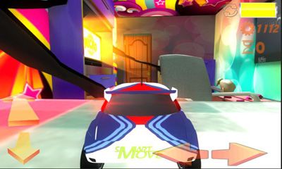 Screenshots of the game Microworld racing 3d for Android phone, tablet.