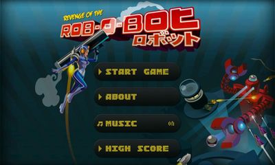 Captures d'écran du jeu la revanche de l'Rob-O-Bot sur Android, une tablette.