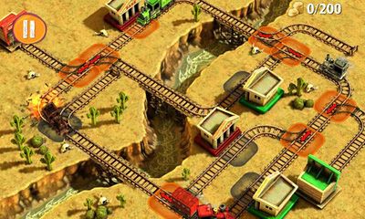 Captures d'écran du jeu Train Crisis HD Android, une tablette.