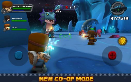 Captures d'écran du jeu Call of mini: Dino hunter sur Android, une tablette.