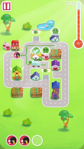 Screenshots of the game Ice cream nomsters on Android phone, tablet.