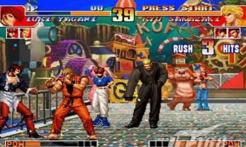 Screenshots of the game The king of fighters 97 for Android phone, tablet.