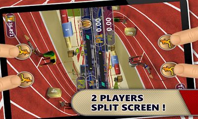 Captures d'écran du jeu de Sports d'Été Athlétisme Android, une tablette.