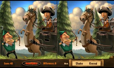 Capturas de tela do jogo Robin Hood Torcida Contos de Fadas, telefone Android, tablet.