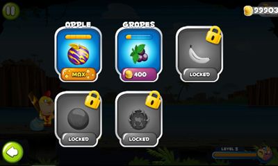 Captures d'écran du jeu Poulet garçon sur Android, une tablette.
