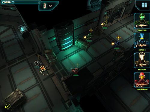 Captures d'écran du jeu, de la Ligne de défense tactique sur Android, une tablette.