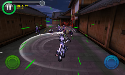 Captures d'écran du jeu Zombitsu sur Android, une tablette.