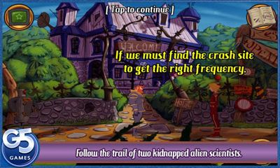 Captures d'écran du jeu Kaptain Brawe sur Android, une tablette.